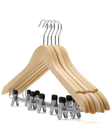 the-hanger-store-wooden-suit-coat-hangers-with-clips-bar-notches