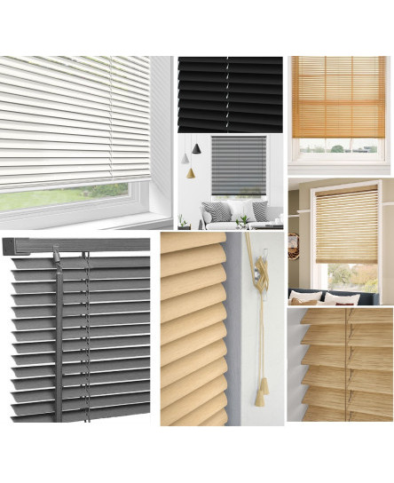 pvc-blinds-window-venetian-blind-easy-fit-home-office-wood-effect-trimmable-new