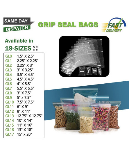 grip-seal-bags-self-resealable-grip-poly-plastic-clear-zip-lock-mix-all-sizes