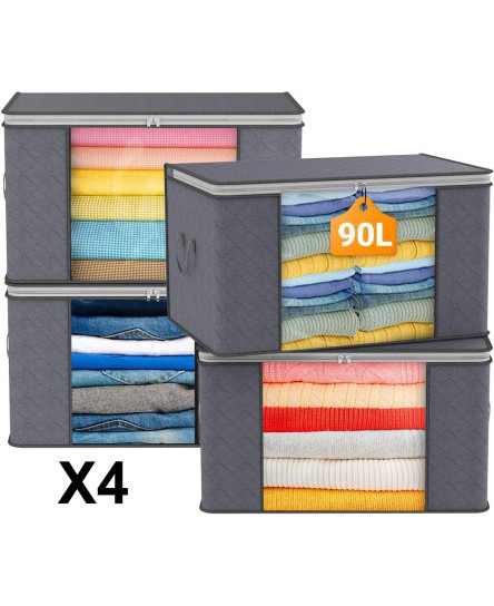 4x-clothes-storage-bags-with-zips-bedroom-large-collapsible-storage-box-bedding