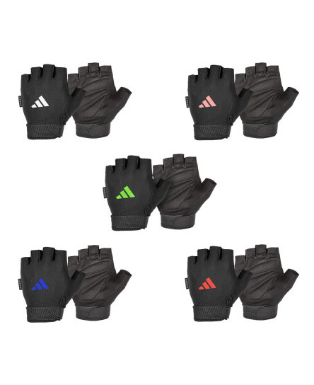 adidas-adjustable-essential-gloves-weight-lifting-fitness-training-gym-workout