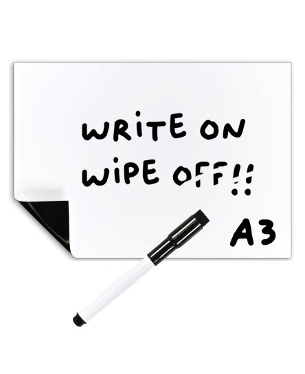 a3-magnetic-whiteboard-dry-wipe-pen-large-dry-erase-fridge-notice-memo-board