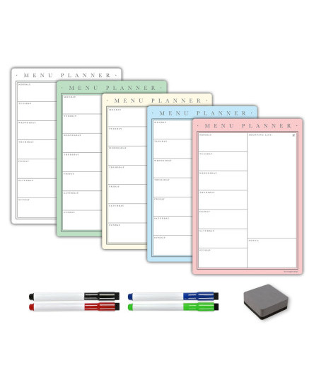 magnetic-weekly-planner-white-board-for-fridge-dry-wipe-calendar-and-memo-board