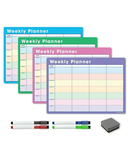 magnetic-weekly-planner-fridge-calendar-whiteboard-dry-wipe-memo-board-meals