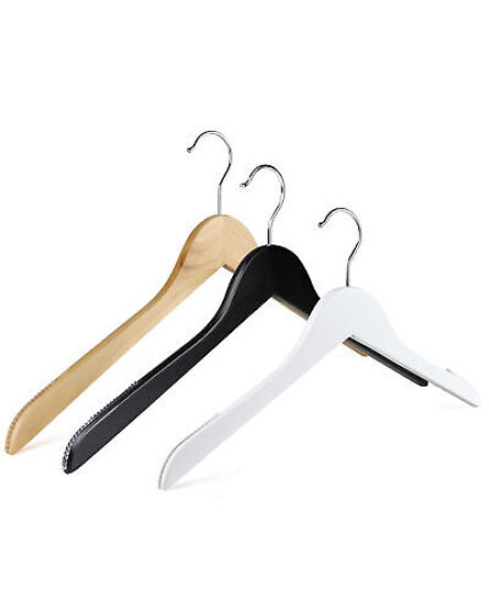 the-hanger-store-wooden-coat-clothes-hangers-non-slip-in-white-black-natural