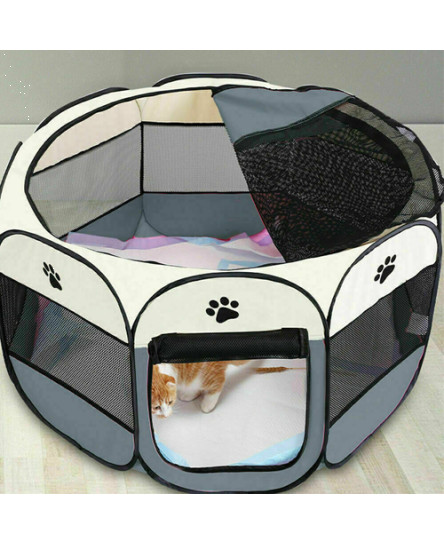 foldable-soft-fabric-dog-crate-cat-cage-pet-portable-travel-puppy-play-pen-tent