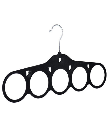 the-hanger-store-black-velvet-flocked-scarf-hanger-with-belt-hooks